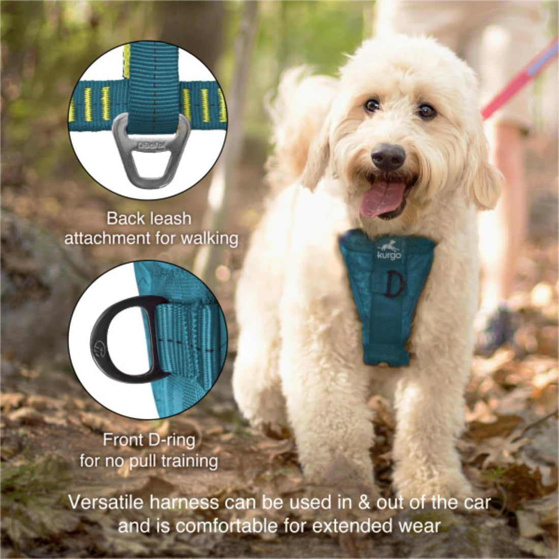 Kurgo Enhanced Strength Tru-Fit Smart Harness