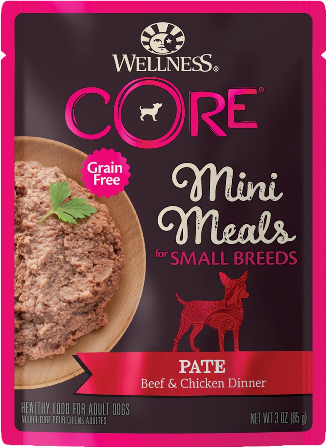 Wellness CORE Small Breed Mini Meals Pate Adult Wet Dog Food