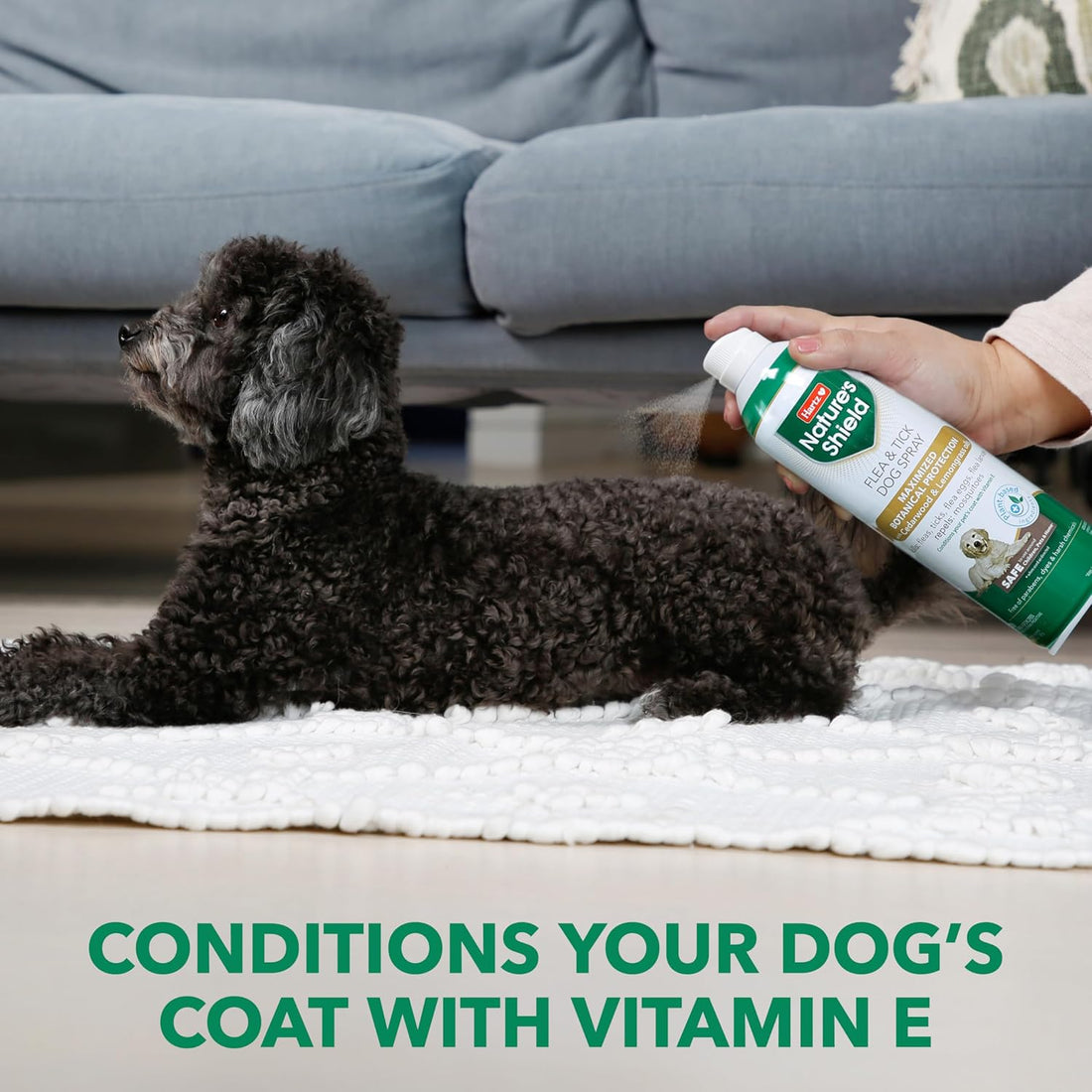 Hartz Nature’s Shield Flea & Tick Spray Treatment for Dogs