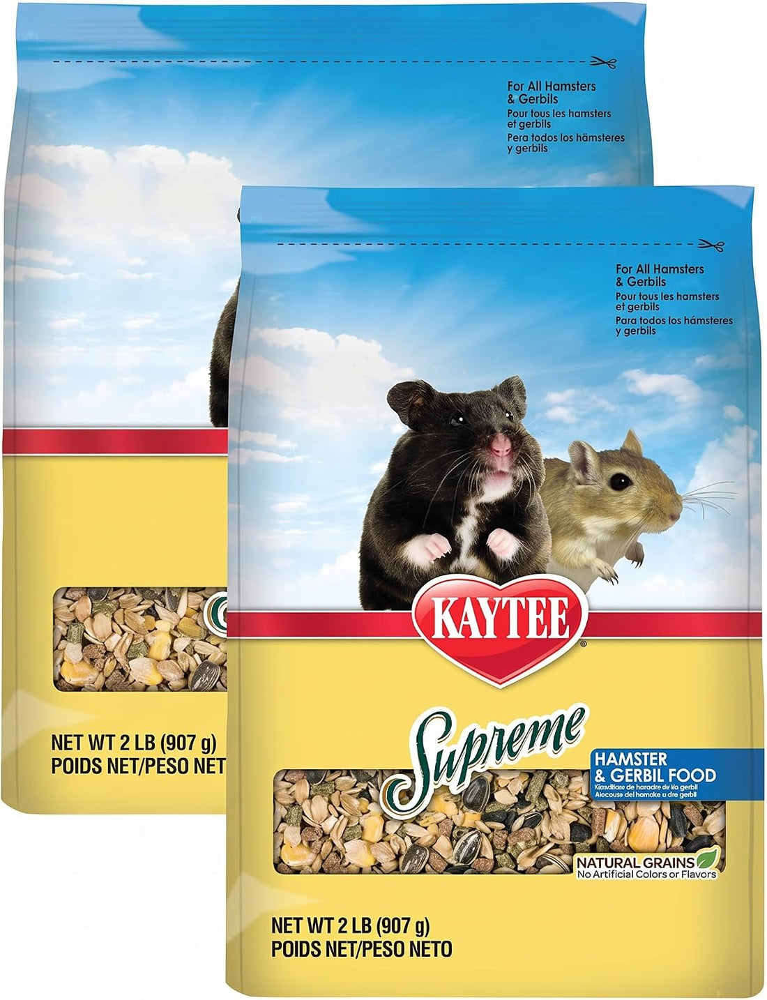 Kaytee Supreme Hamster & Gerbil Food, 2 Lb