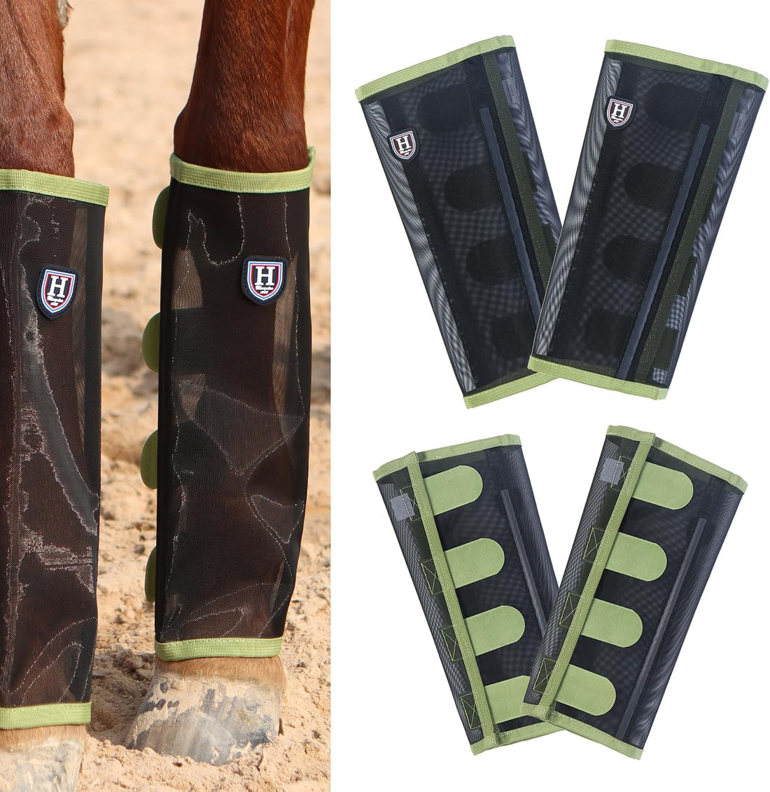 Harrison Howard Loose-Fitting Horse Fly Leggings Breathable
