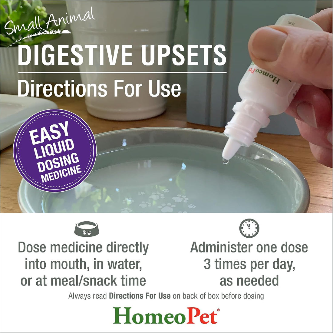 HomeoPet Small Animal Digestive Upsets, Supplement for Pets