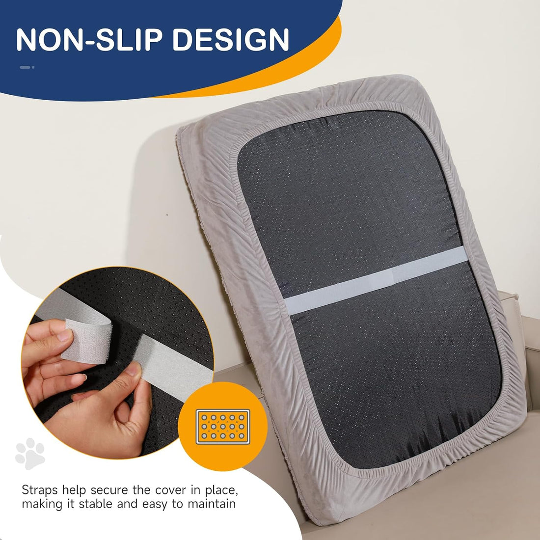 Sunsleek Dog Bed Covers Replacement Washable