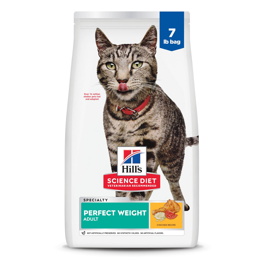 Hill's Science Diet Adult Perfect Weight Dry Cat Food, Chicken