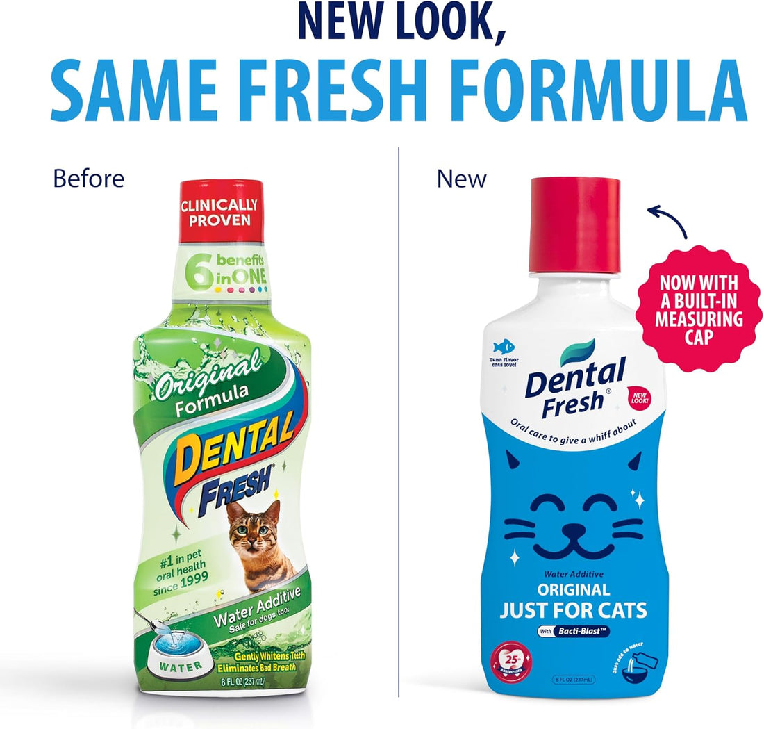 Dental Fresh Cat Water Additive, Tuna Flavor Dental Care