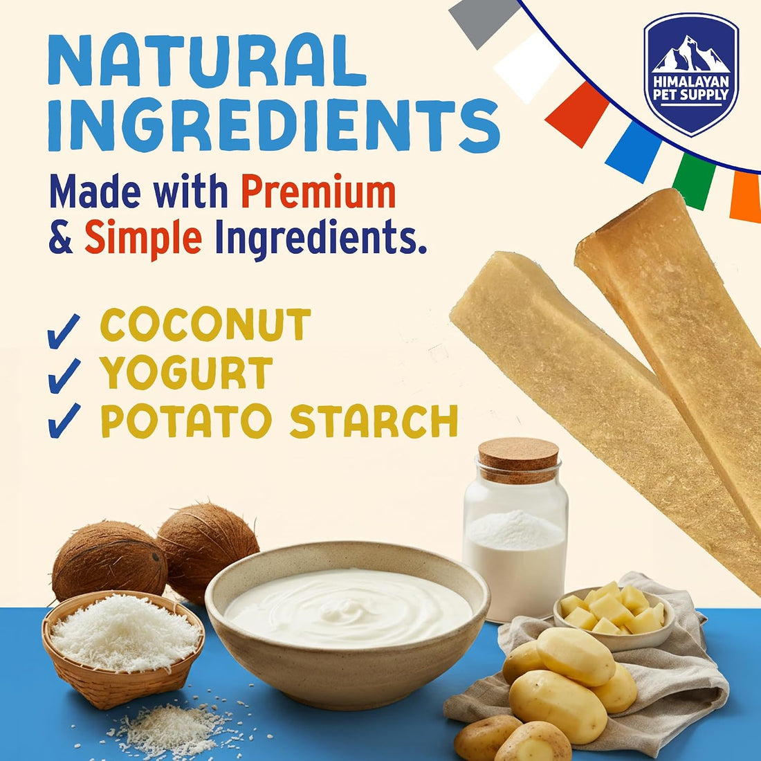 Himalayan Dog Chew Yogurt Sticks, Mixed Flavors