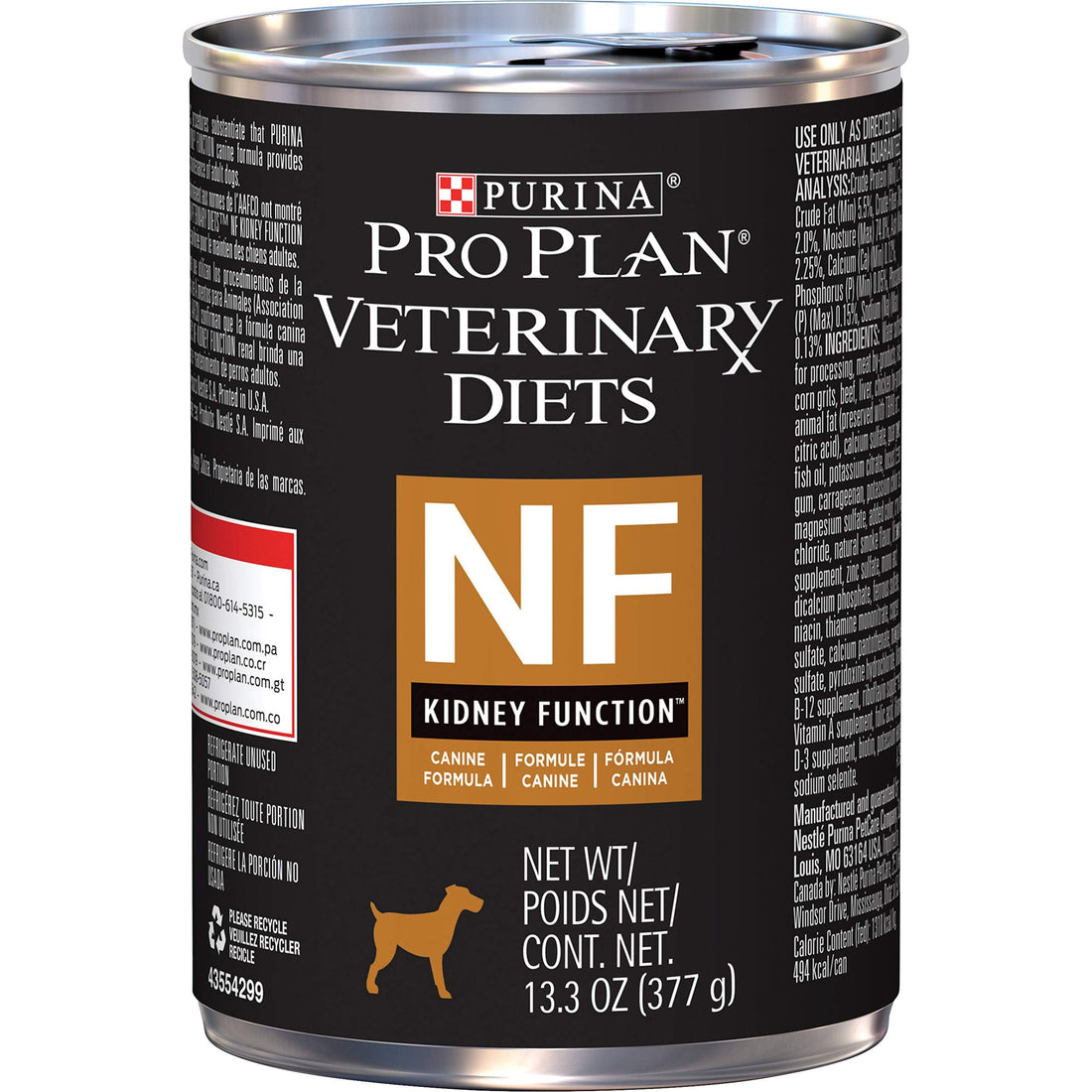 Pro Plan Veterinary Diets Purina NF Kidney Function Canine Formula