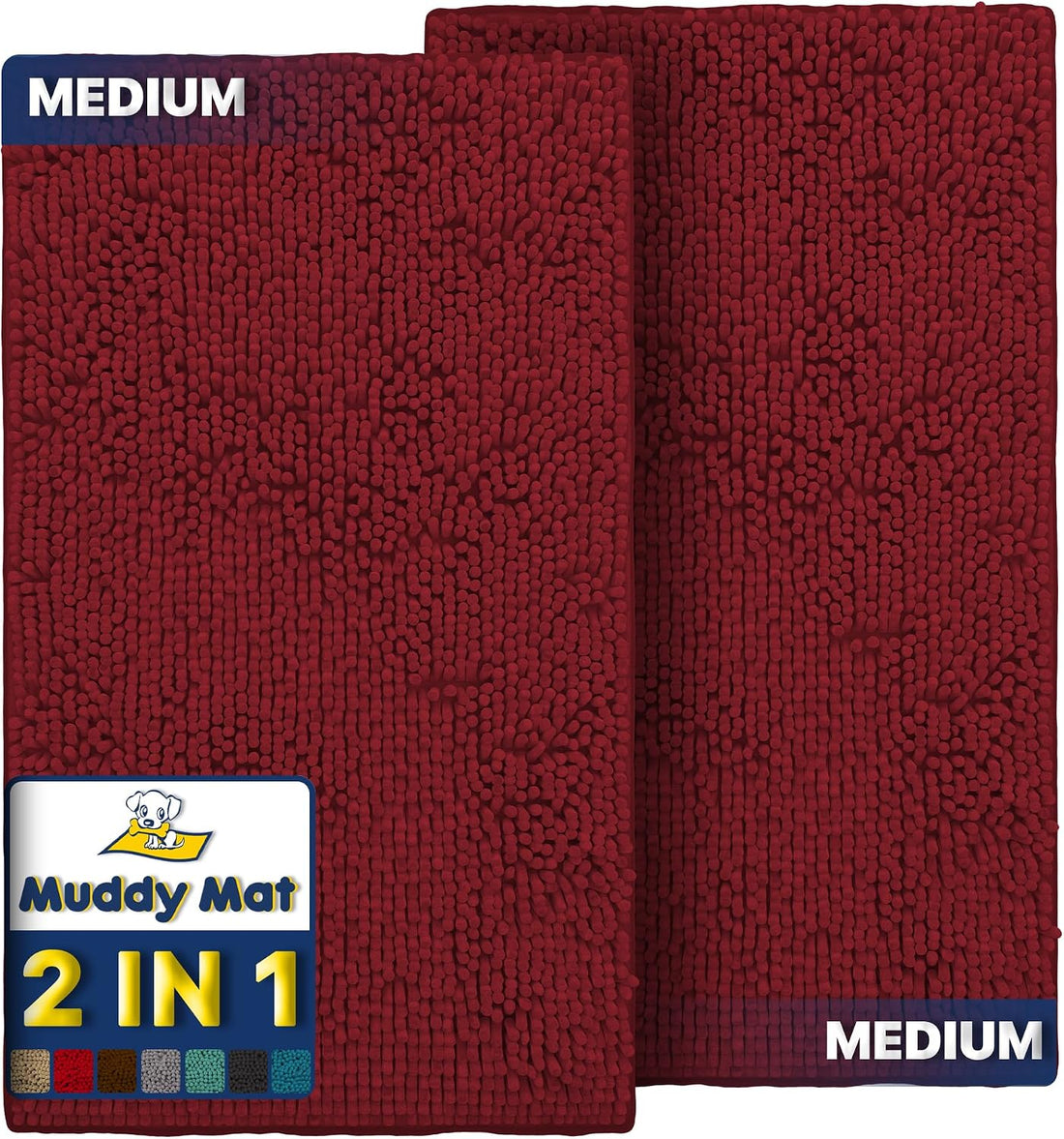 Muddy Mat® 2-Piece Brown Medium 30"X19" AS-SEEN-ON-TV Highly