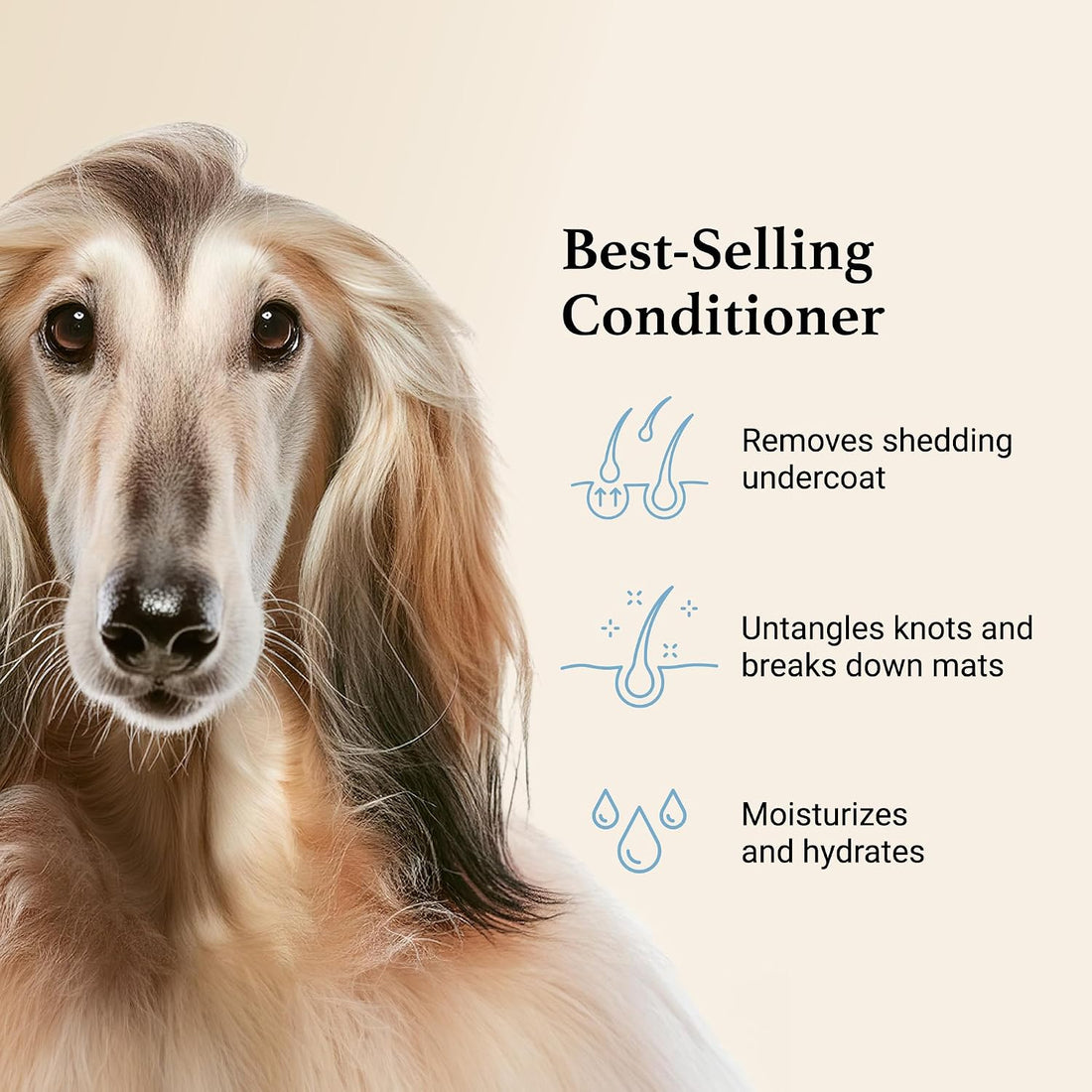 iGroom Deshedding & Detangling Dog Conditioner, Luxury Pet Beauty Care