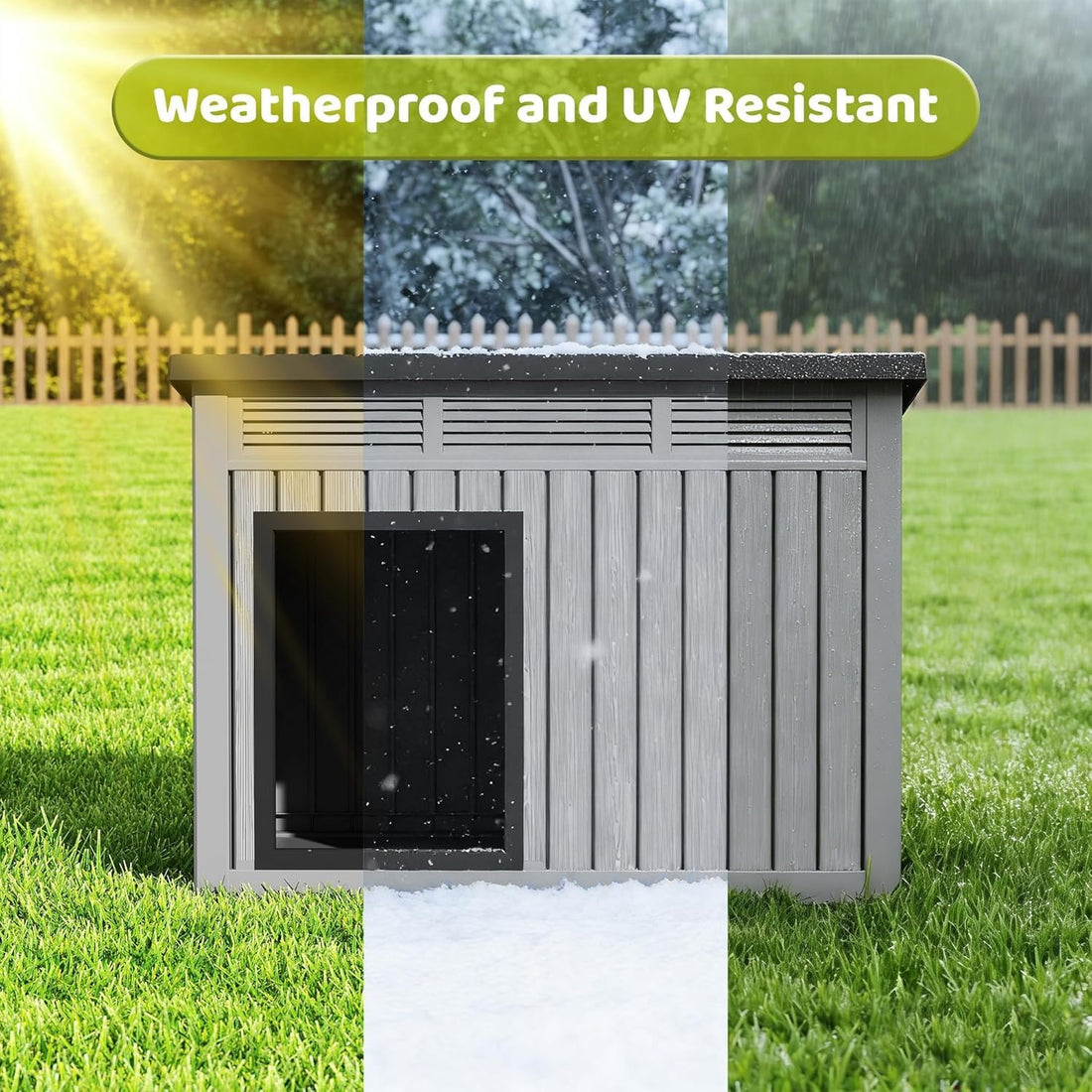 Bifanuo Outdoor Dog House Outdoor for Medium and Small Dog