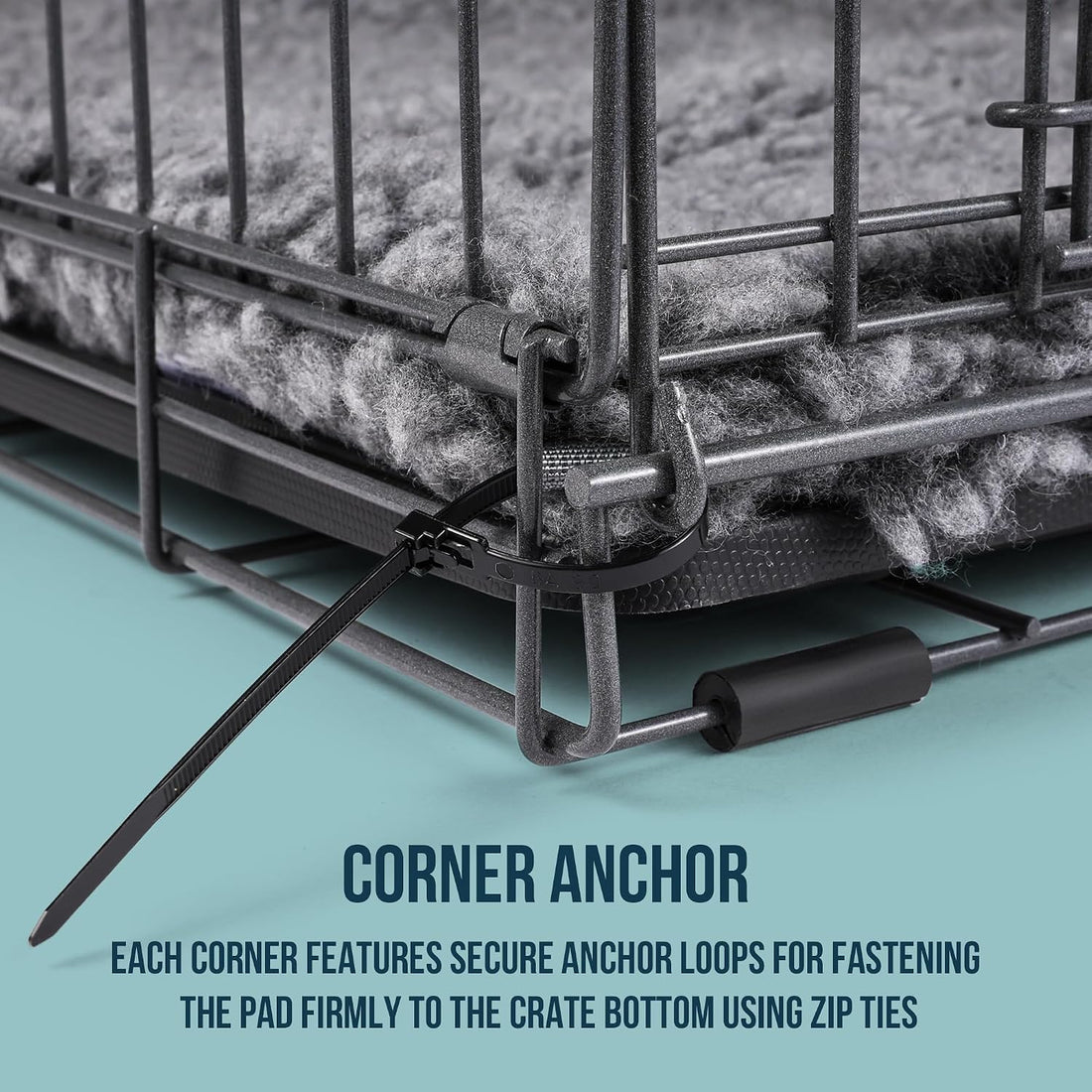 PELZIN Stoutwool 2.0 Indestructible Dog Bed