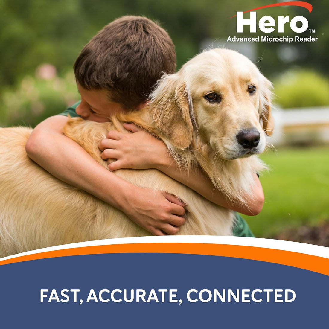 Hero Universal Microchip Scanner, Reads ISO & Non-ISO Pet Microchips
