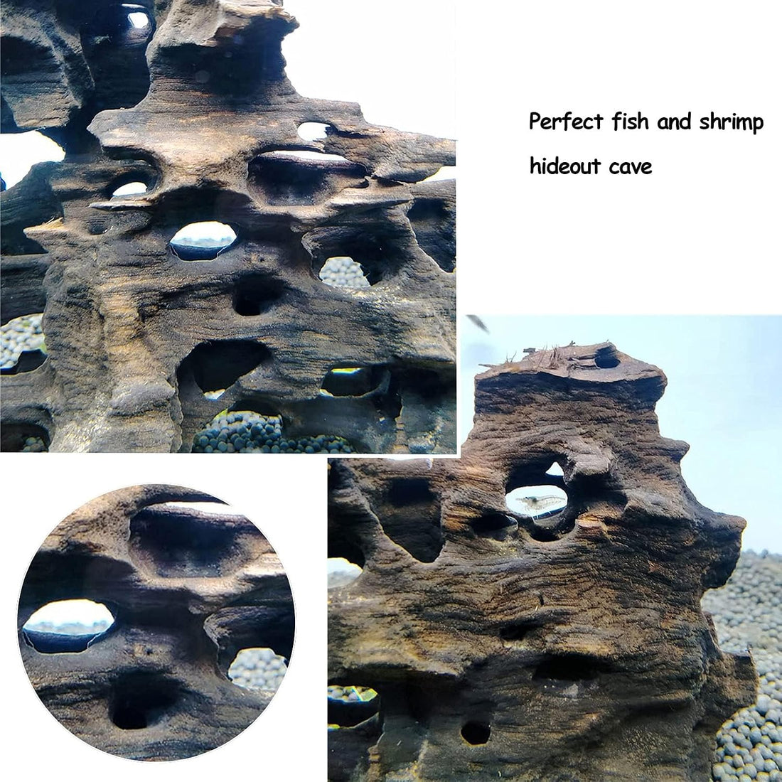 kathson Aquarium Large Driftwood Natural Wood Assorted Branches Fish
