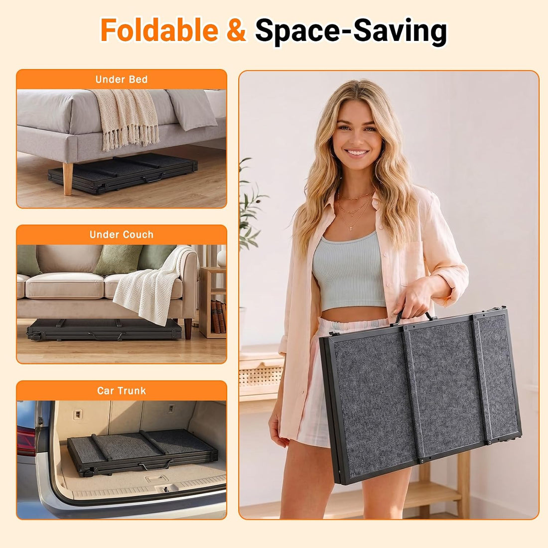 Pawaboo Dog Ramp for Bed Couch