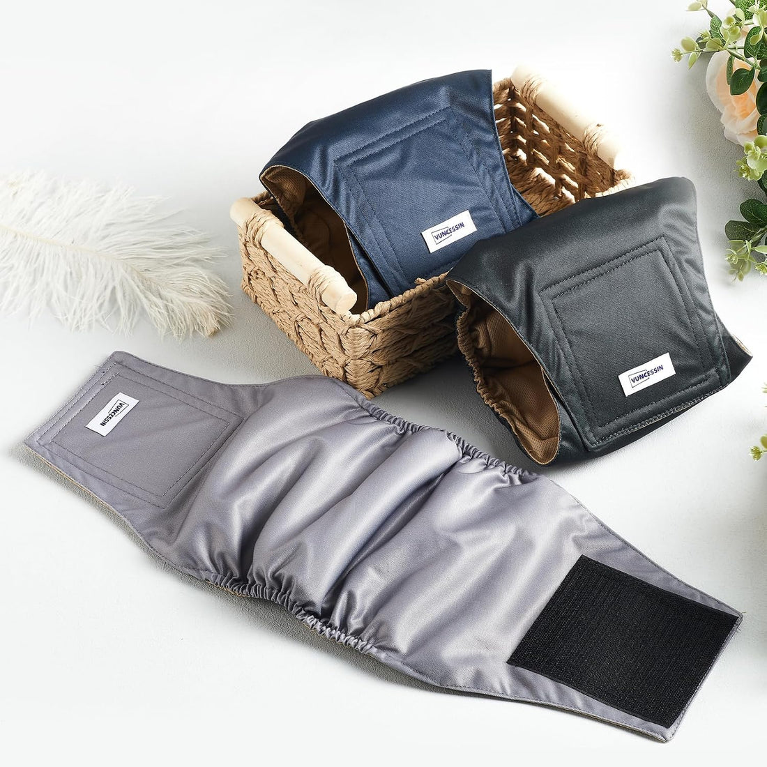 Washable Dog Diapers Male Reusable
