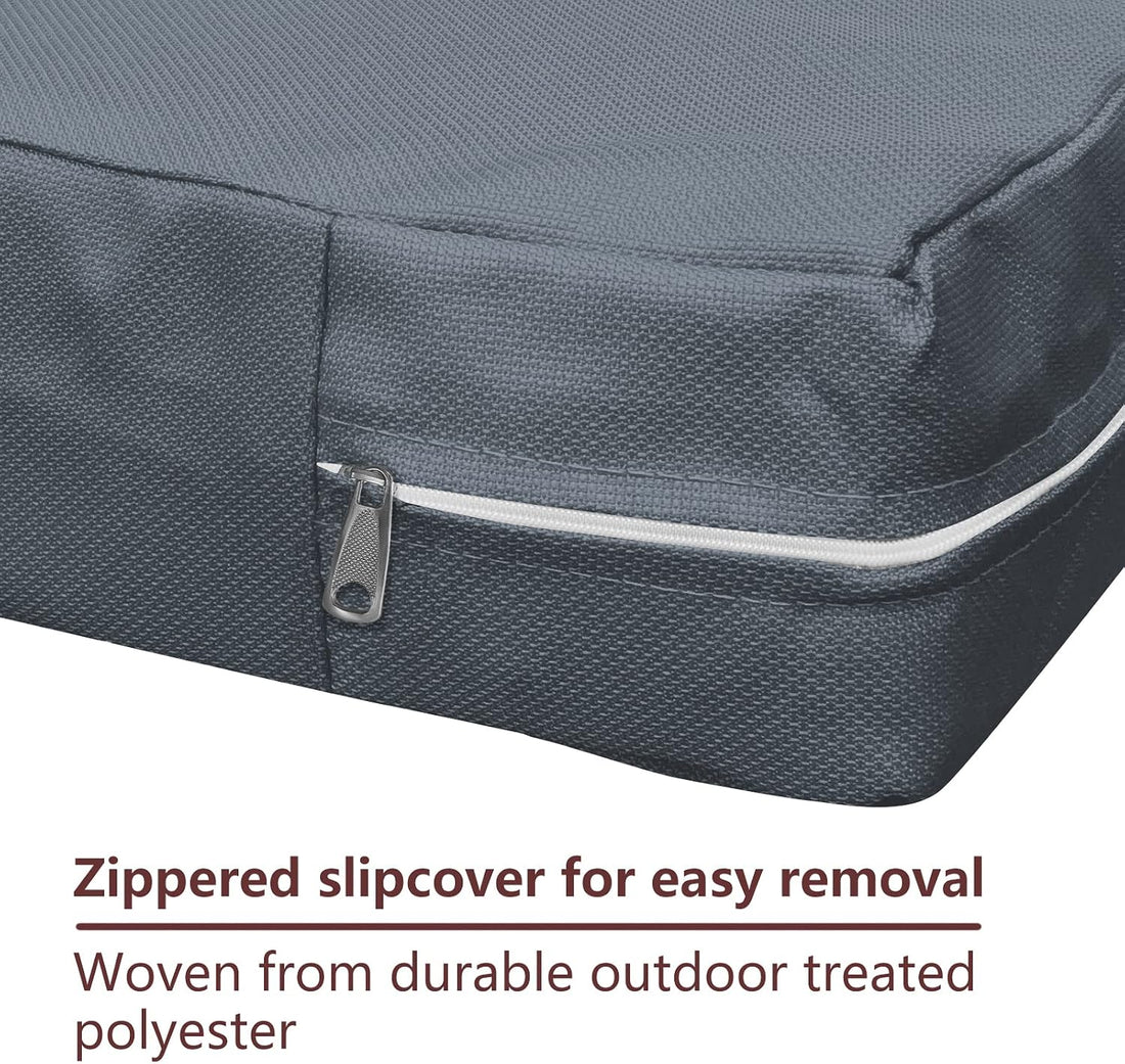 Waterproof Dog Bed Cover, 44" L x 32" W x 4" H, 600D Oxford Fabric