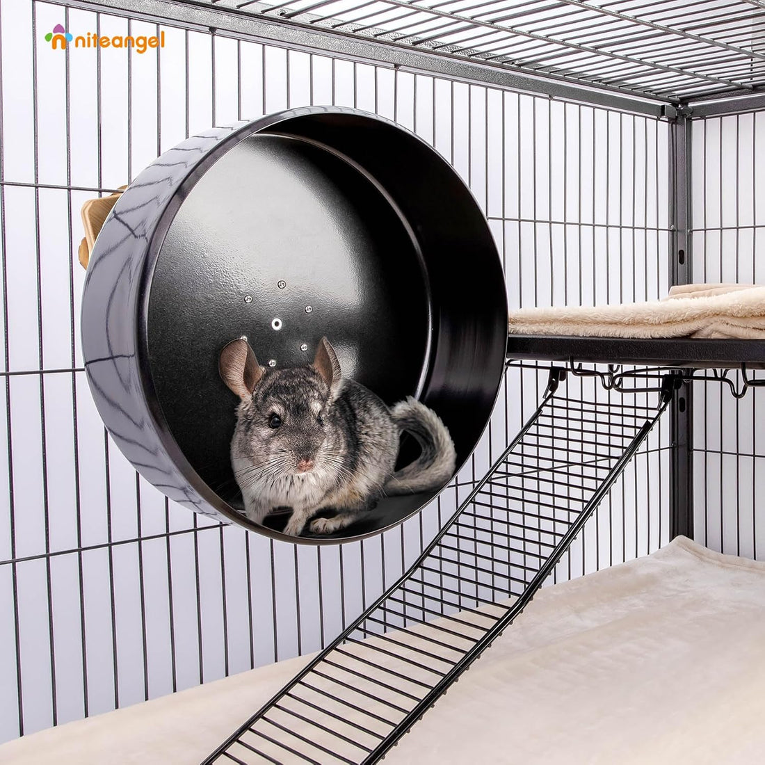 Niteangel 13.8'' Chinchilla Wheel