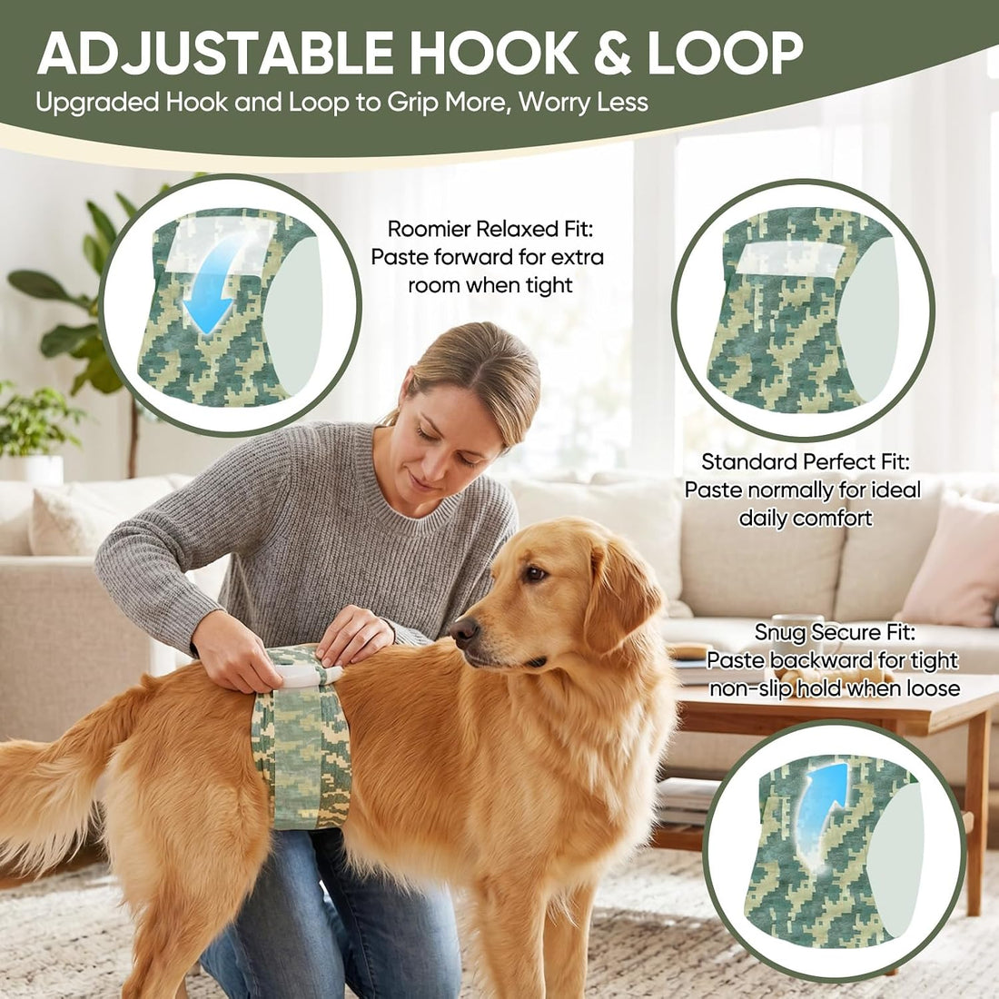 Disposable Dog Diapers Male 50Ct