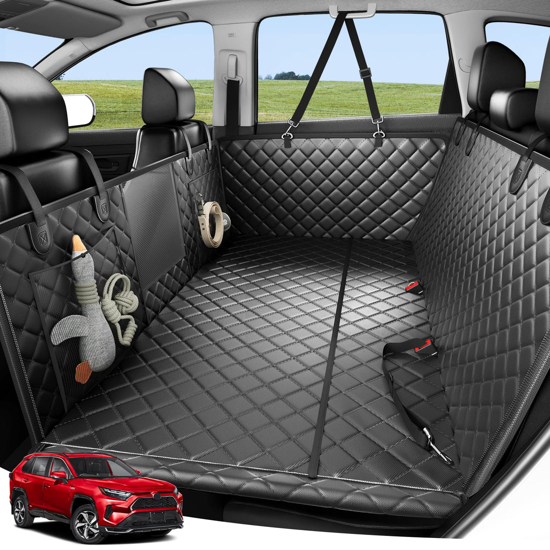 Zanch Heavy-Duty Dog Car Seat Cover