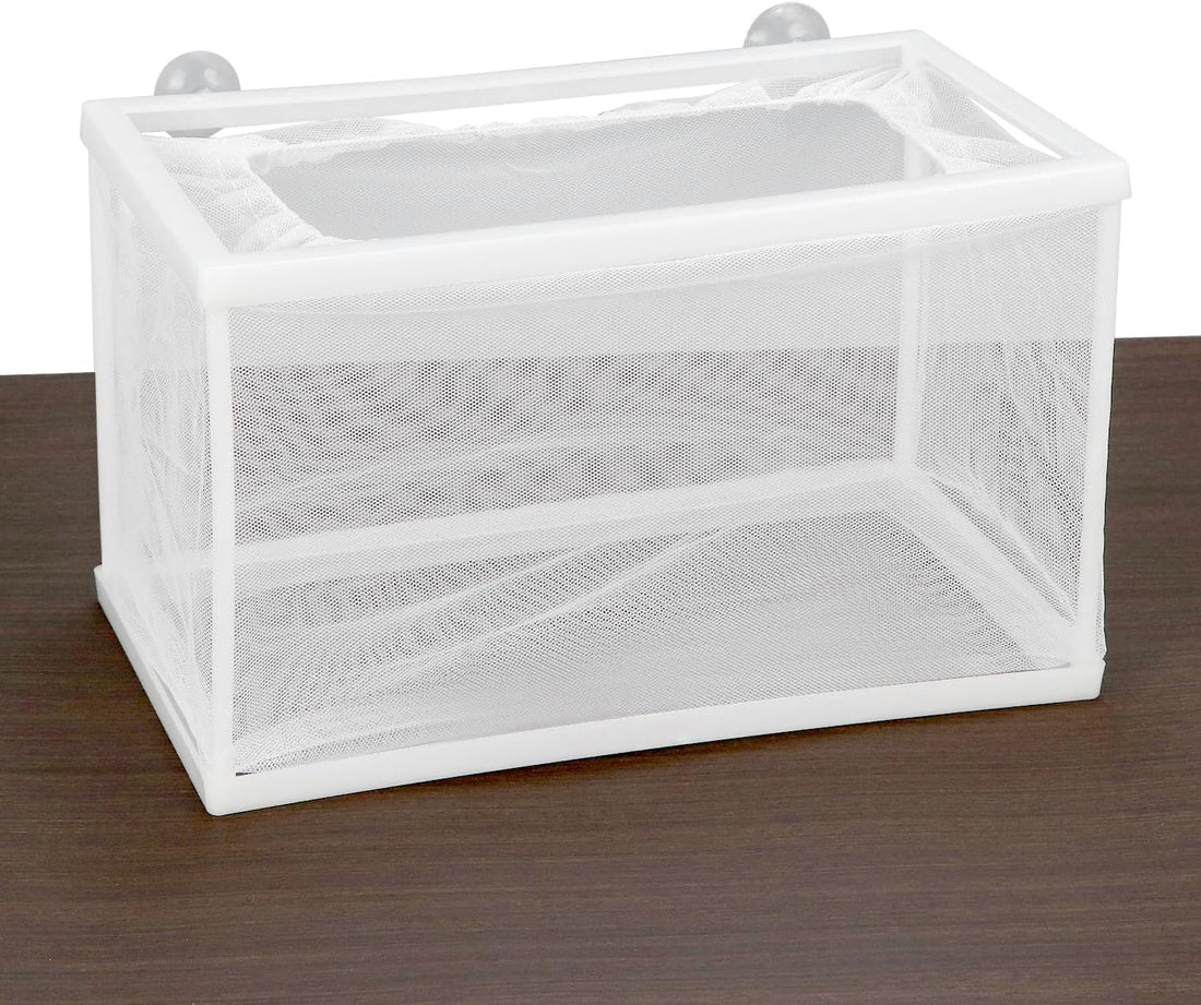 QWORK Fish Tank Breeder Net Mesh with Plastic Frame
