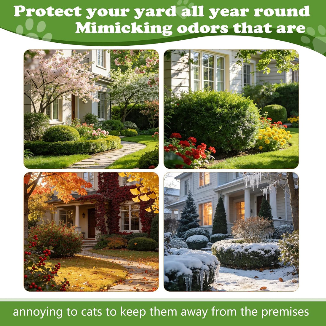 Cat Deterrent Outdoor Indoor