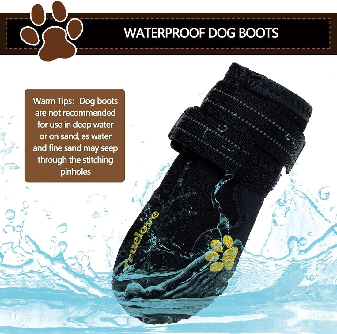 EXPAWLORER Dog Shoes for Large Dogs, Dog Shoes for Hot Pavement