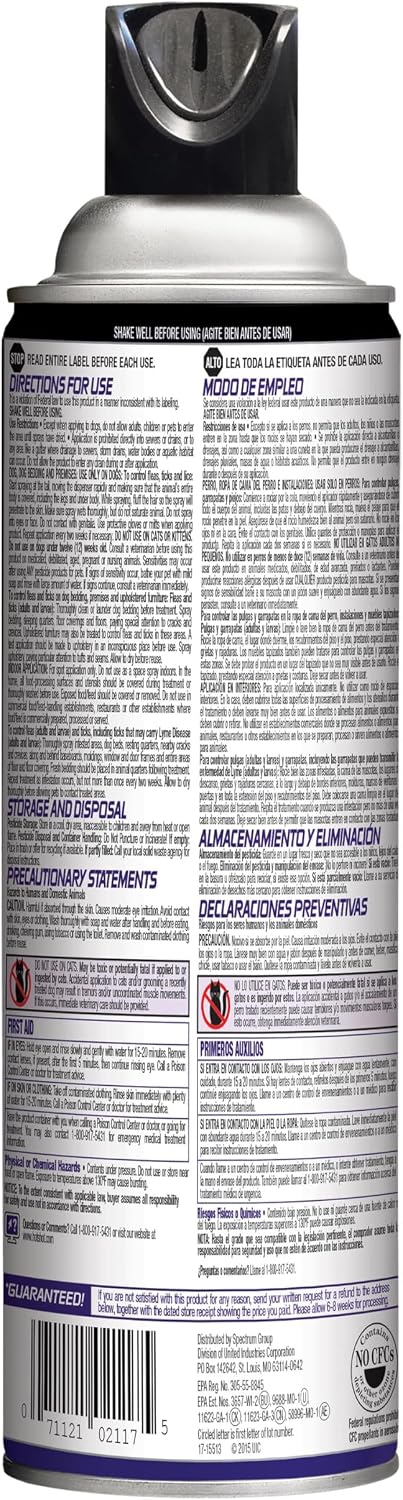 Hot Shot Flea, Tick & Lice Killer with Odor Neutralizer 14 Oz