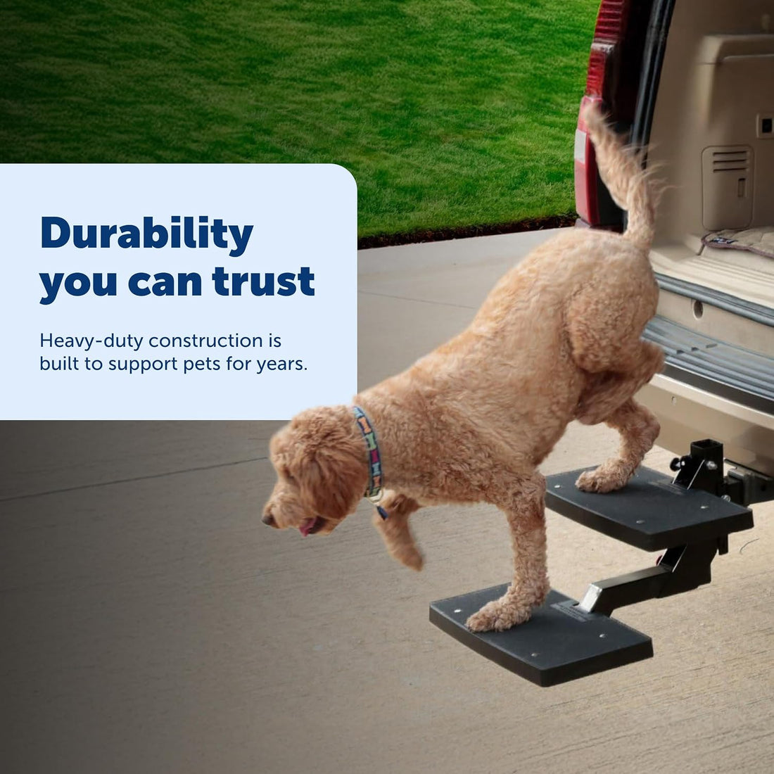 PetSafe Happy Ride PupSTEP HitchStep Dog Stairs