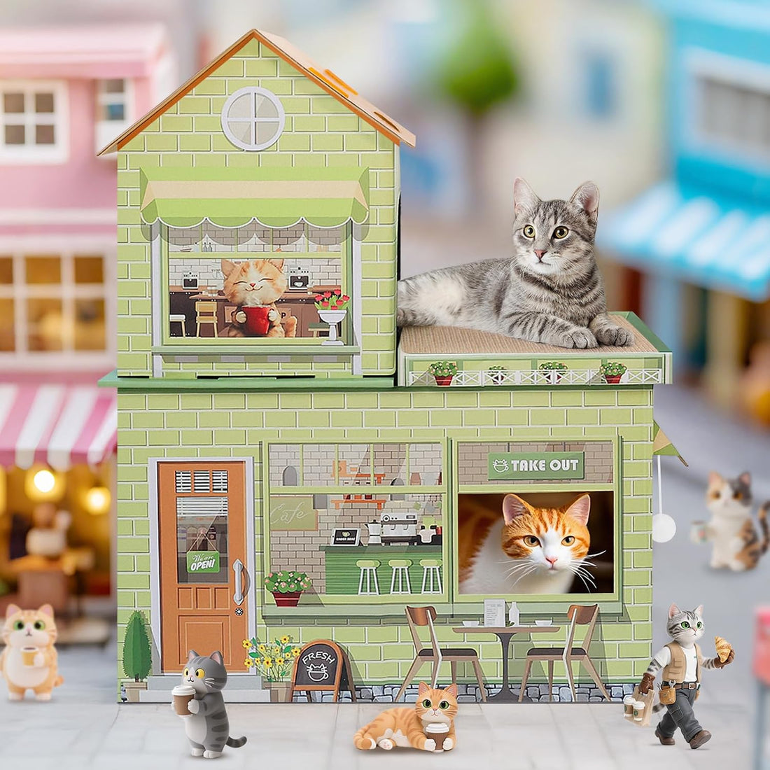 Cardboard Cat Houses for Indoor Cats