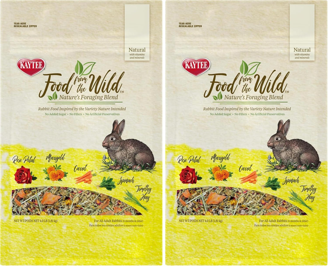 Kaytee Food from The Wild Rabbit Food, 4 Pounds