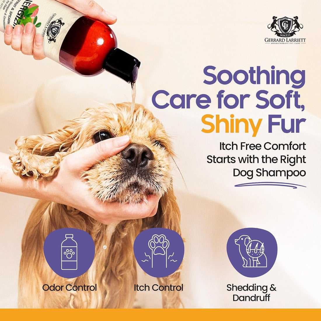 Dog Shampoo and Conditioner Energizing Grapefruit & Spearmint 16 Oz
