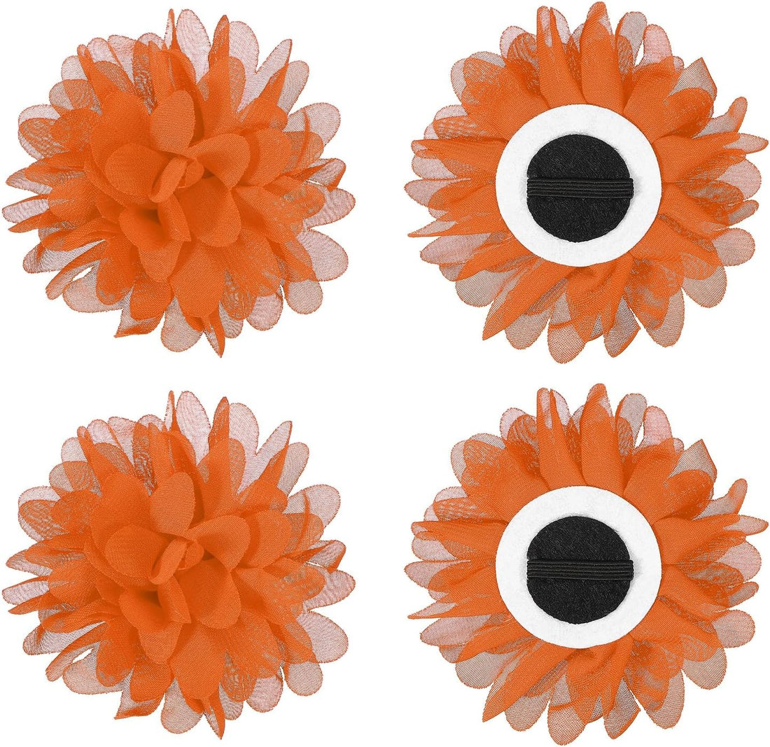 Dog Collar Flowers, Pet Flower Charms Soft Chiffon Cat Collar