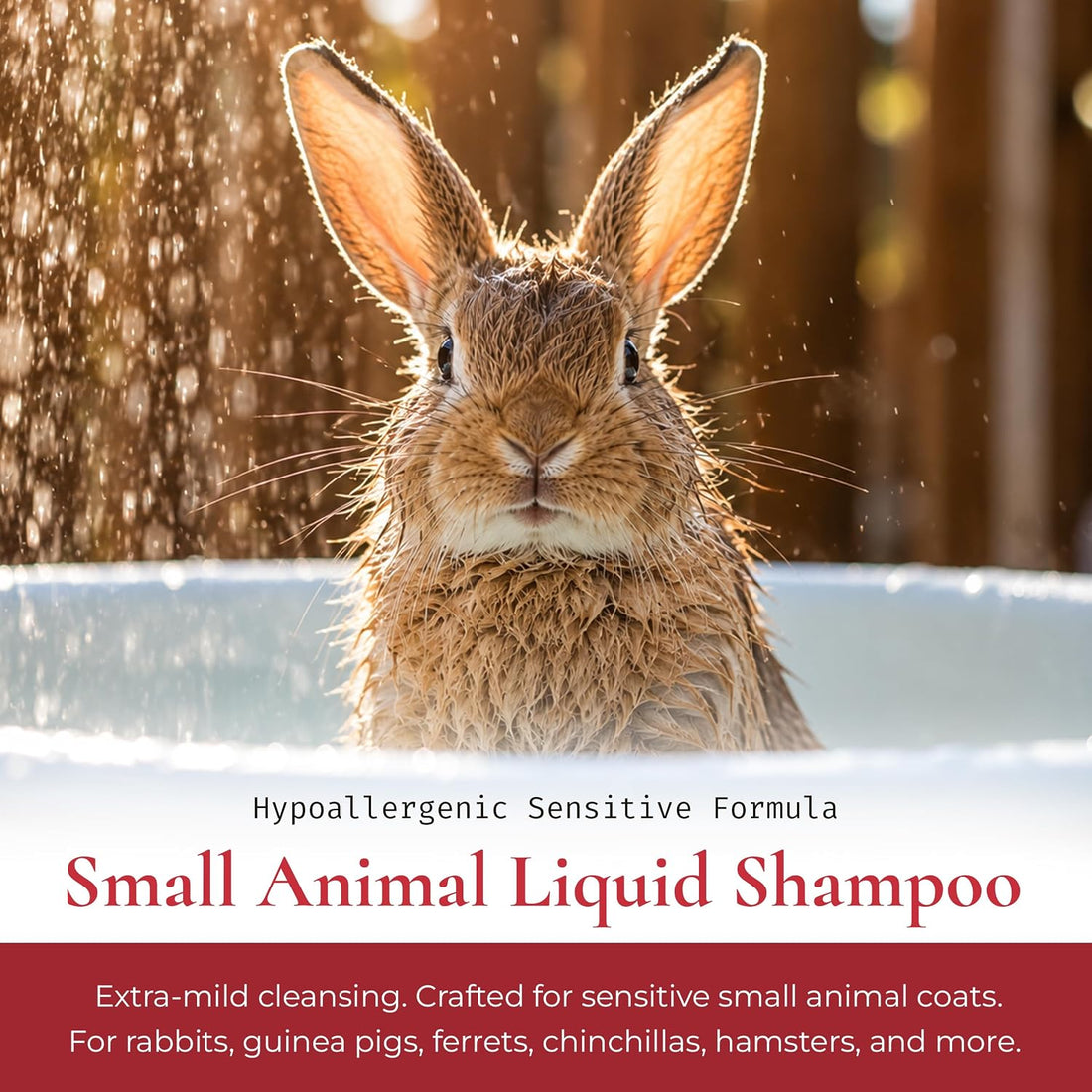 J.R.LIGGETT'S Liquid Small Animal Shampoo for Sensitive Skin 8.45 fl
