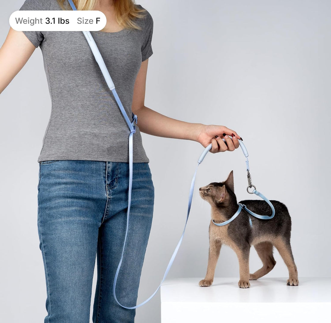 Ultra Lightweight Cat Leash Adjustable Cat Leash, Linen