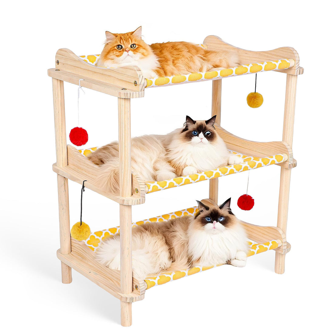 MITREL Large 3-Layer Cat Hammock Bed