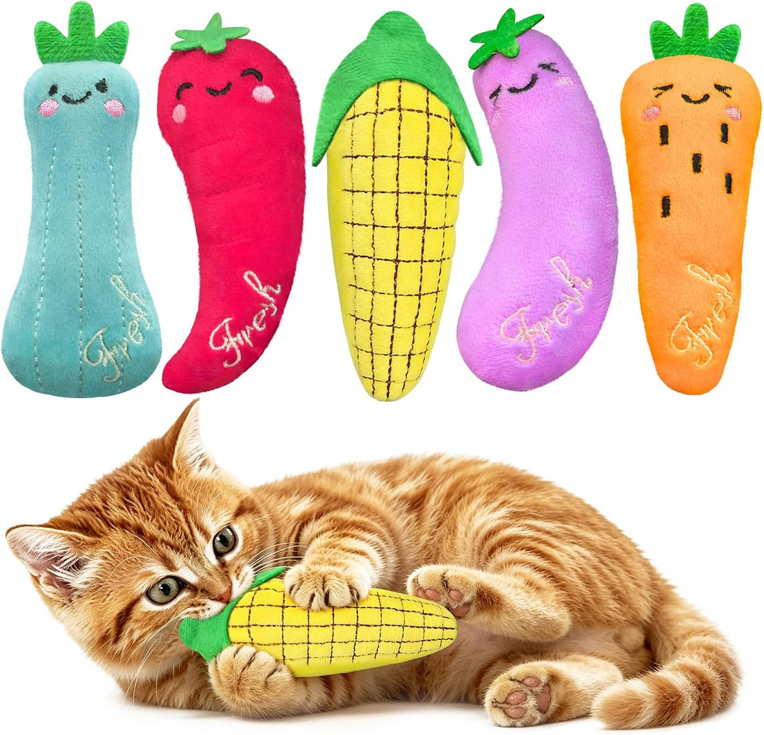 ETEKYER Catnip Cat Toys, 5 Pack