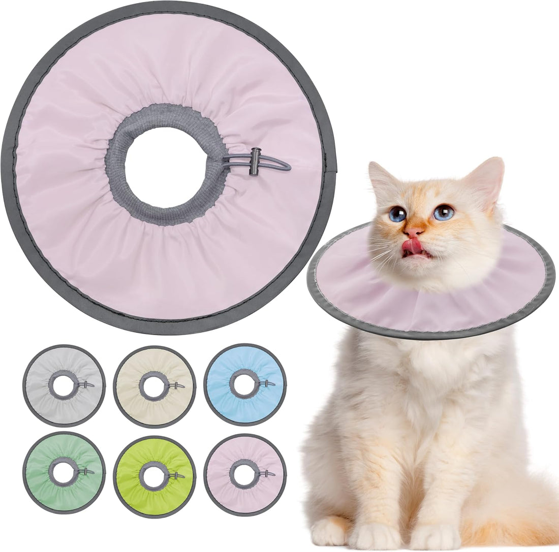 Seyezo Lightweight Cat Cone Collar Soft, Adjustable
