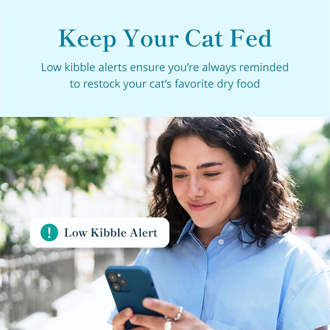 Petivity Smart Feeder for Cats App-Controlled, Multi-Cat Tracking