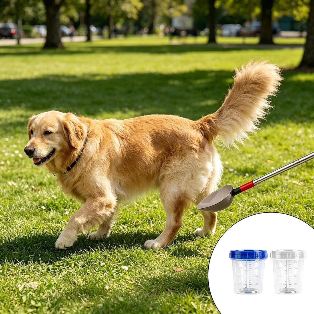 Telescopic Urine Collector for Dogs & Cats