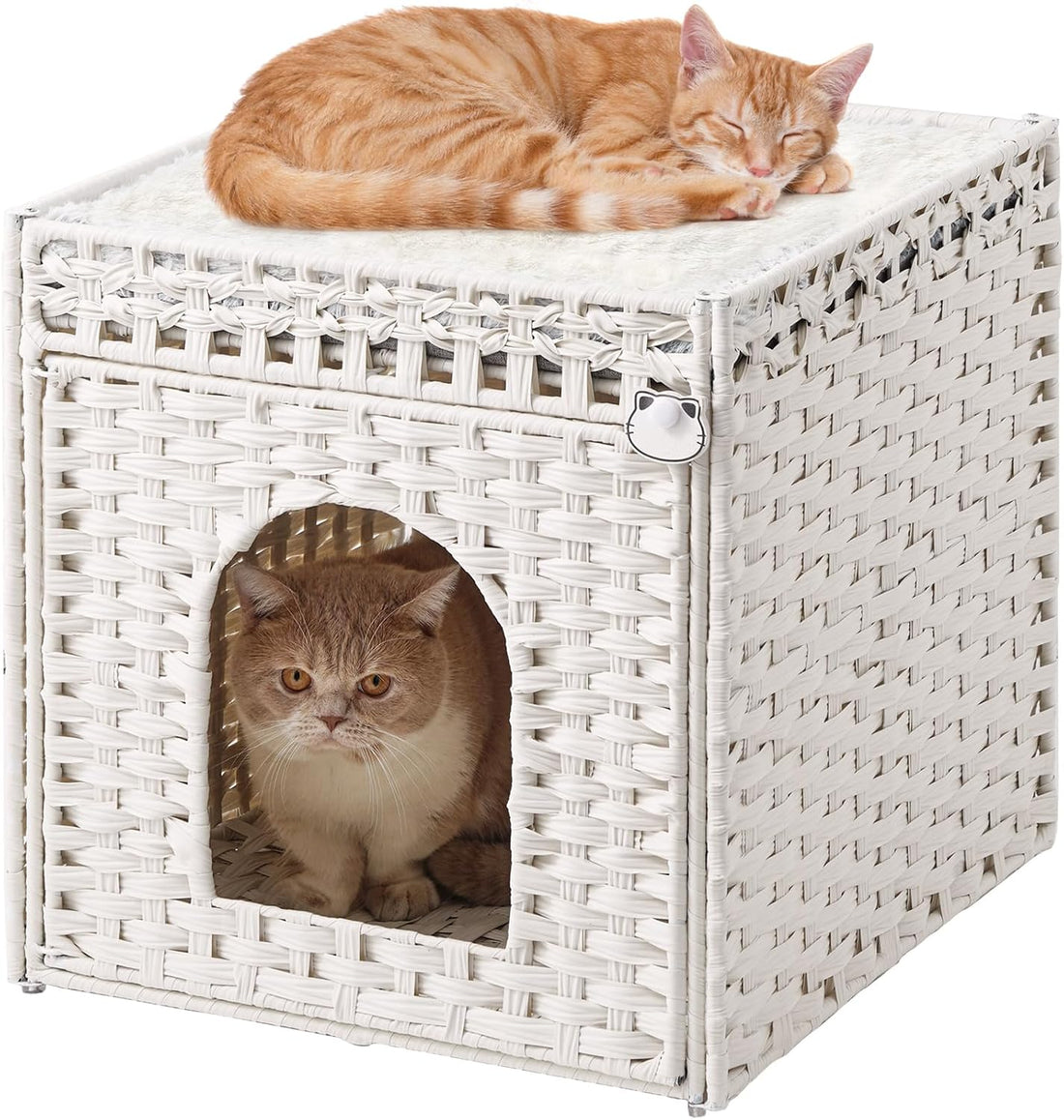 SETVSON Cat Beds for Indoor Cats Extra Large Double Cat Cave