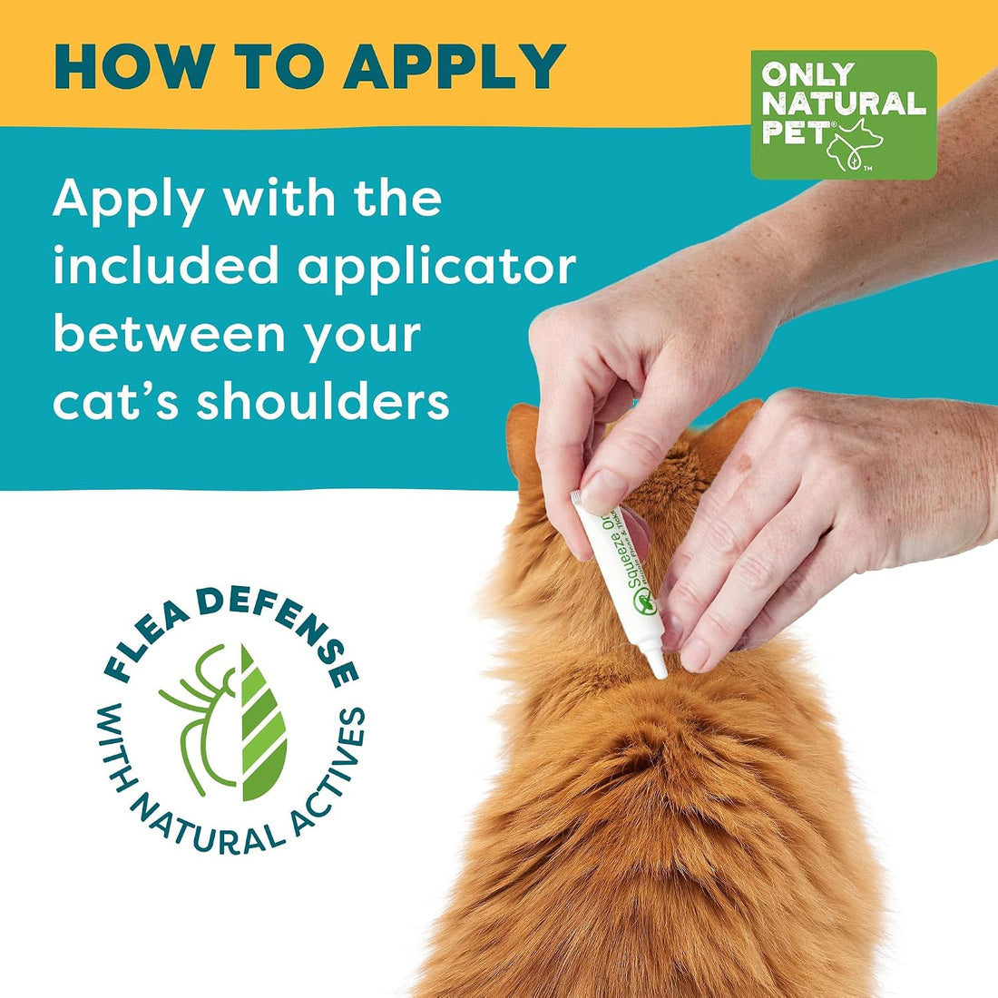 Only Natural Pet EasyDefense Flea&Tick Squeeze-On Drops