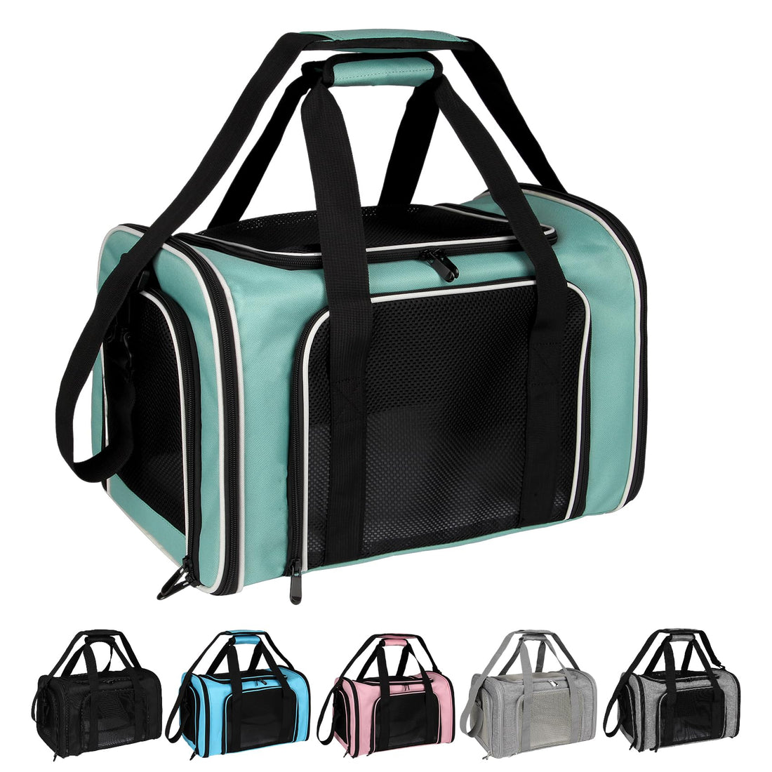 Cat, Dog Carrier for Small Medium Pet Carriers Up to15Lbs