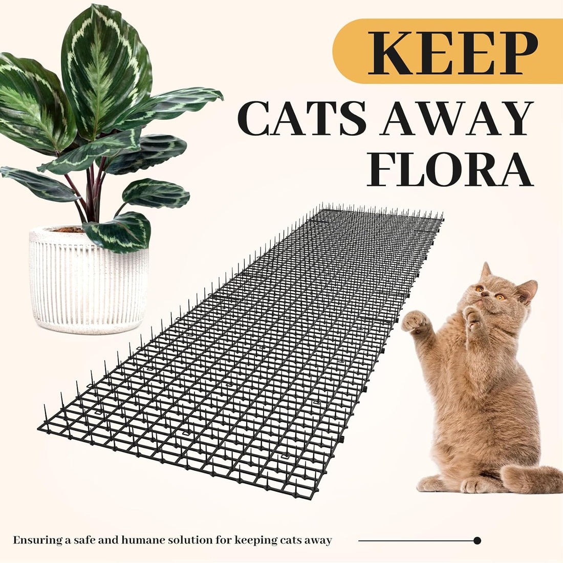 Hmyomina 8.2FT Cat Scat Mat for Cats