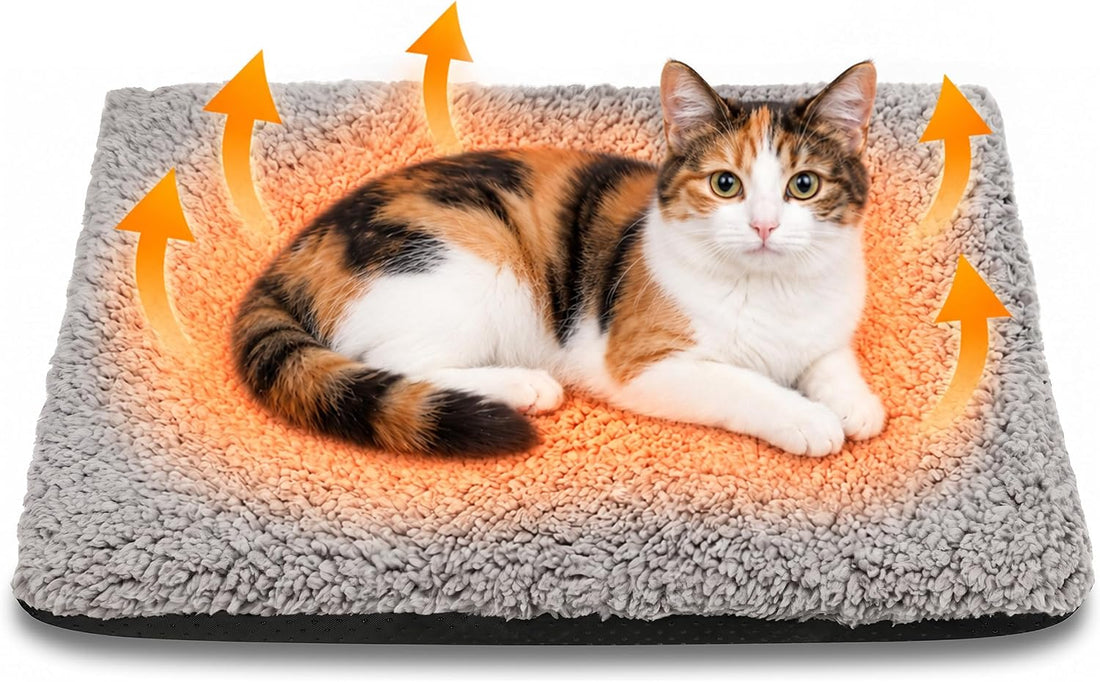 PatiencET Self Warming Cat Bed for Indoor Cats 14'' x 20''
