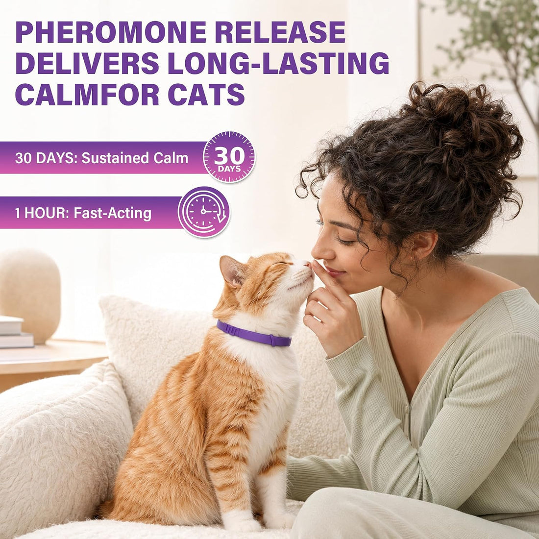 6 Pack Calming Collar for Cats