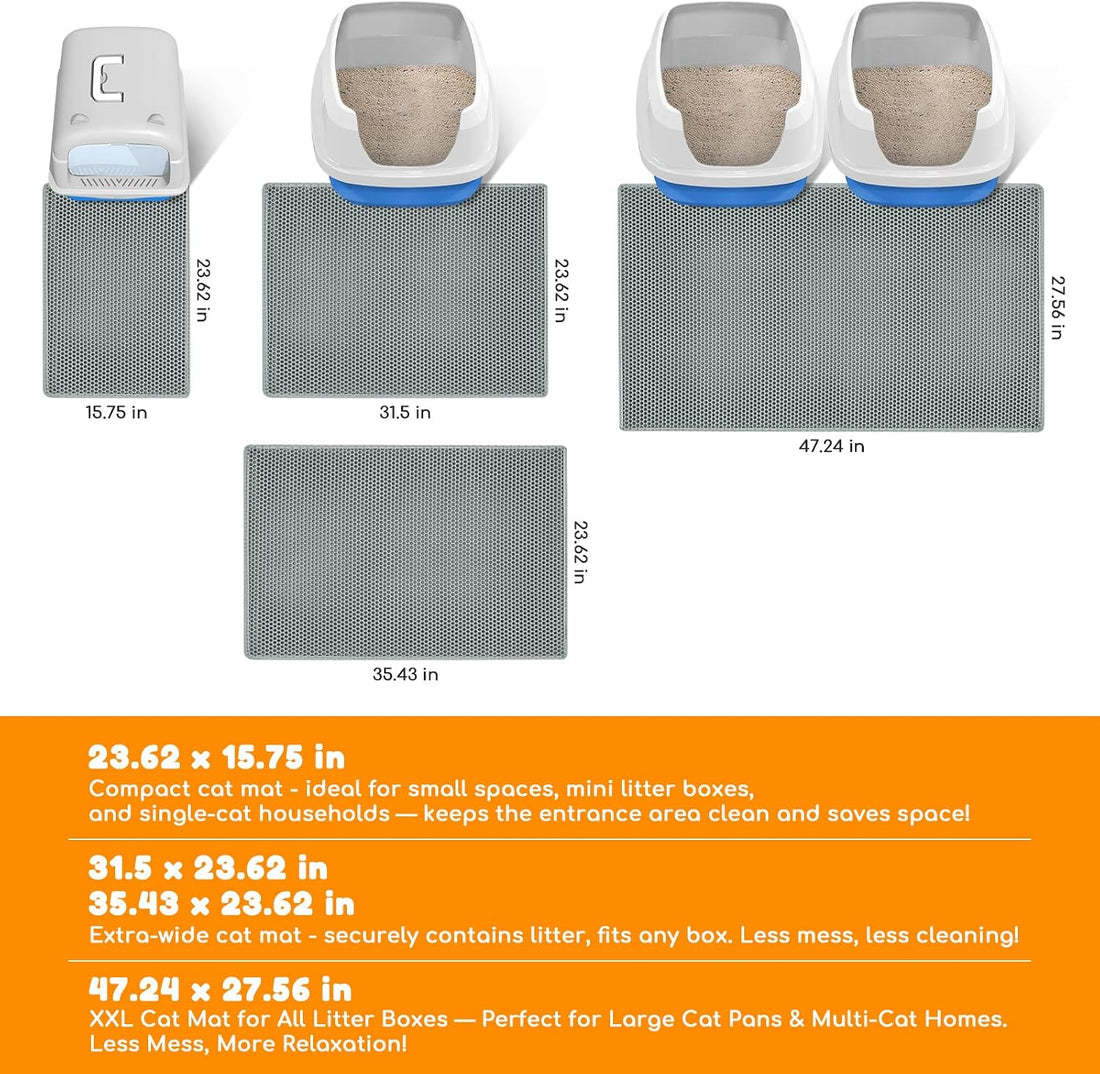 blissstorm Waterproof Cat Litter Mat