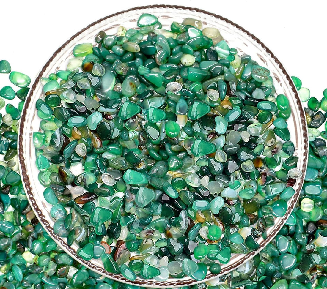 Halatool 2.2LB Green Agate Aquarium Gravel