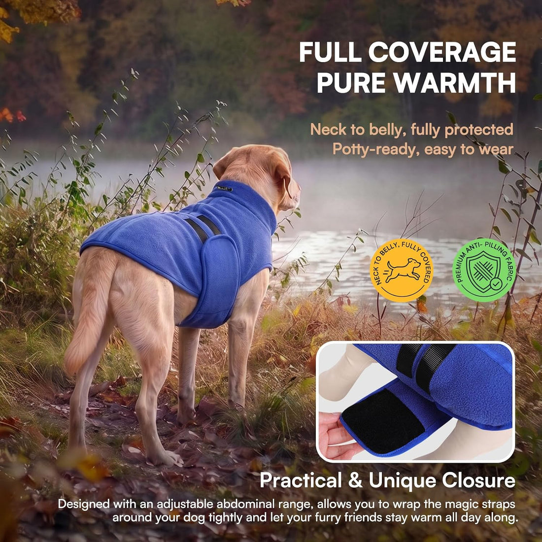 Queenmore Small Dog Sweater,Fleece Dachshund Sweater Jacket
