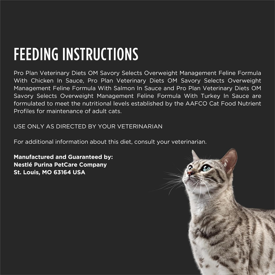 Purina Pro Plan Veterinary Diets OM Wet Cat Food, Case of 24 Cans