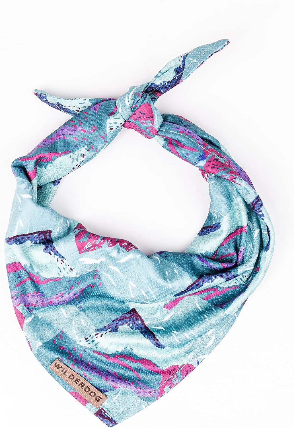 Wilderdog Dog Bandana with Lightweight Quick Drying Poly-Blend Mesh